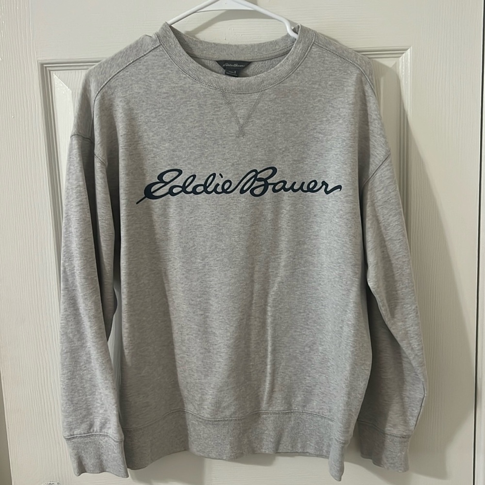 Eddie Bauer Gray Sweatshirt
